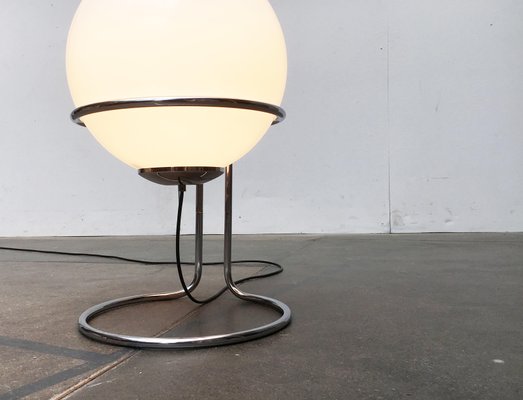 Vintage Space Age Chrome And Glass Ball Floor Lamp For At Pamono Age Chrome And Glass Ball Floor Lamp, Ikea Glass Ball Table Lamp