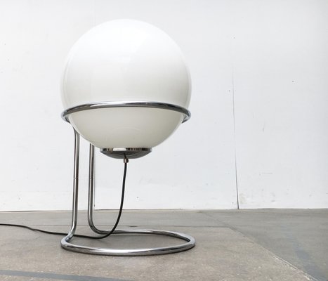 Chrome ball floor sale lamp
