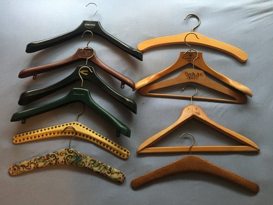 50s vintage wood hanger made in usa 5本 Unbranded 1950s Vintage Clothes Hangers for sale | eBay