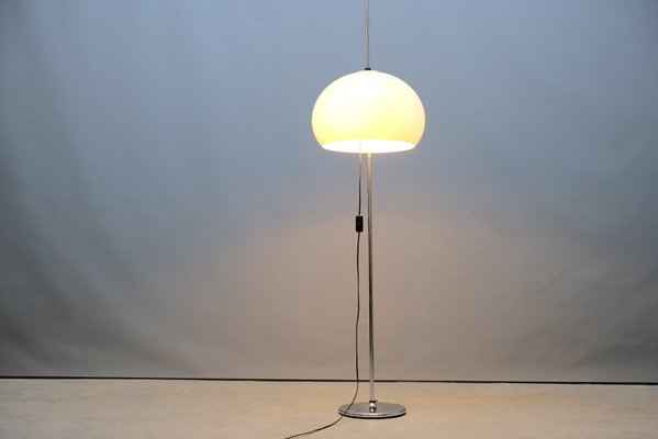 Vintage Acrylic Glass Floor Lamp From, Vintage Lucite Floor Lamp With Table