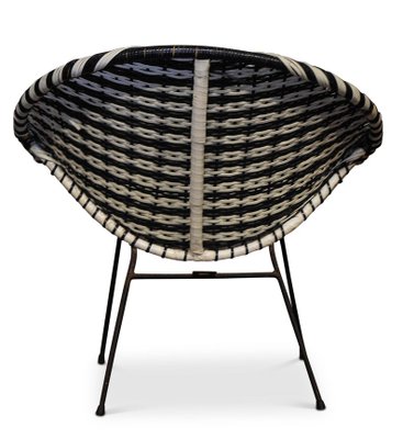 Black and white cocktail chair online