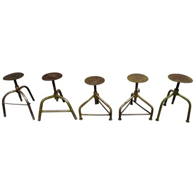 Vintage industrial stools for sale sale