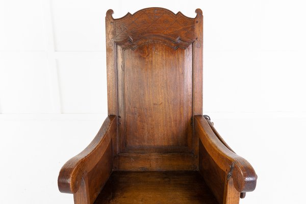 Antique 2024 lambing chair