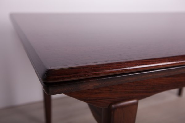 Rosewood Extendable Dining Table From, Jensen Dining Table