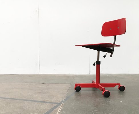 Mid-Century Danish Children's Swivel Chair by Jørgen Rasmussen for