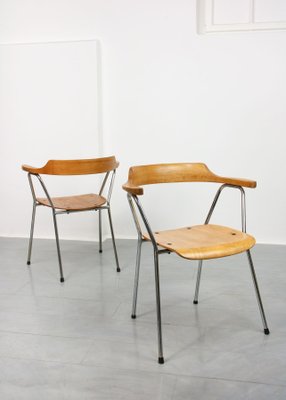 Set of Mid-Century 4455 Dining Chairs by Niko Kralj for Stol