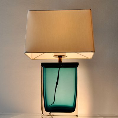 Mid Century Murano Glass Table Lamp By, Murano Glass Table Lamp Base