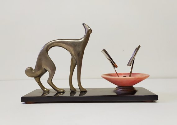 greyhound figurine