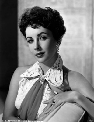 Elizabeth Taylor Archival Pigment Print Framed in Black by