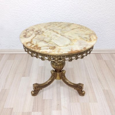 Antique marble 2024 end tables