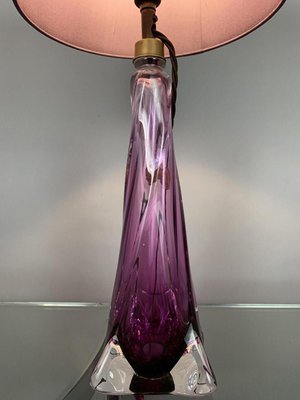 Purple Table Lamp From 1970s 1950s For, Purple Crystal Table Lamps