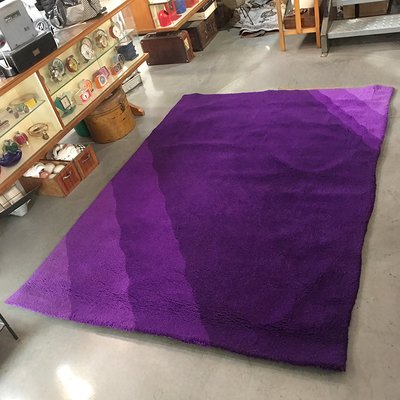 Vintage Gradient Purple Rug Italy For, How Much Do Bear Rugs Cost In Philippines