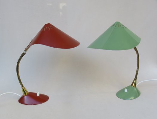Cobra Desk Lamps From Cosack 1950s Set Of 2 For At Pamono Cobra Desk Lamps From Cosack 1950s, Spaceship Lamp Shade