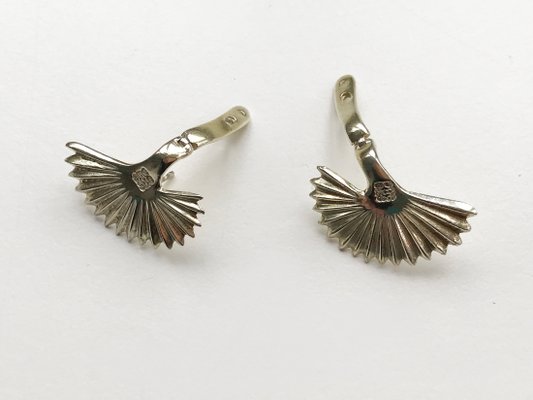 loewe feather earrings
