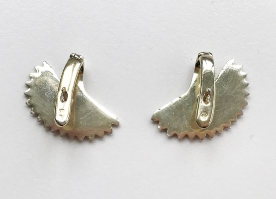 Vintage Silver Earrings \u0026 Pendant Set 