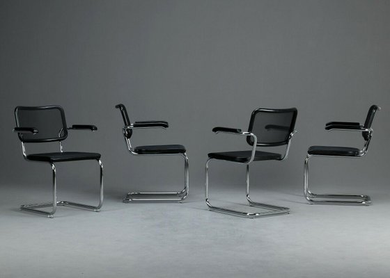 Bauhaus Black S64 N Cantilever Chair By Marcel Breuer For Thonet For Sale At Pamono