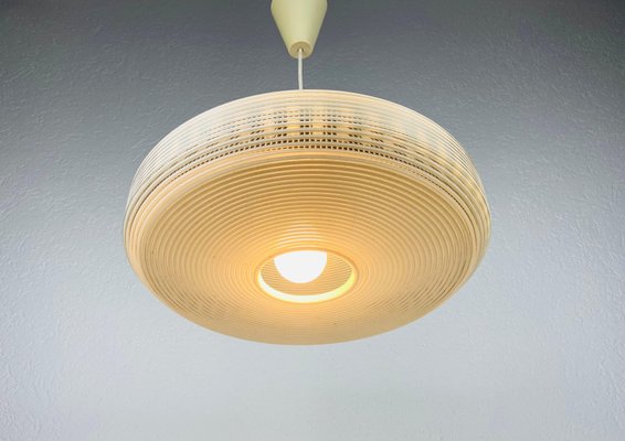 Mid Century Rotaflex Pendant Lamp, Mid Century Ceiling Light Shade
