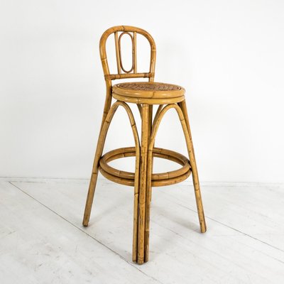 Bamboo bar stools for sale deals