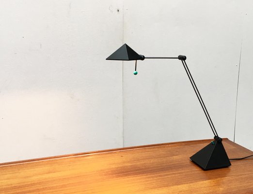 Vintage German Postmodern Table Lamp by Lungean + for Brilliant Leuchten for sale at Pamono