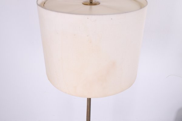 Vintage German Brass Floor Lamp With, Cast Iron Floor Lamp Base