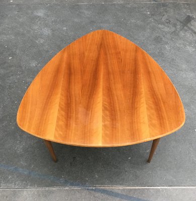 Hernest | 39 Inch Mid-Century Walnut Black Extendable Coffee