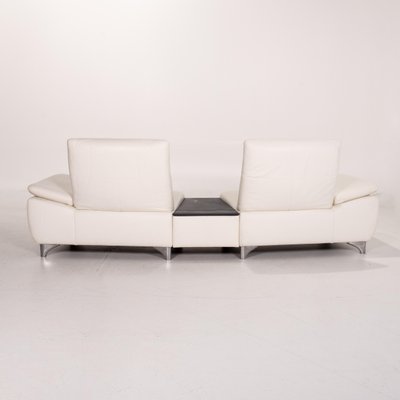 Mondo White Leather Sofa For At Pamono, Off White Leather Sofa Bed