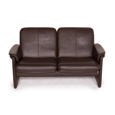 Erpo City Dark Brown Leather Sofa For, Dark Brown Leather Sofa