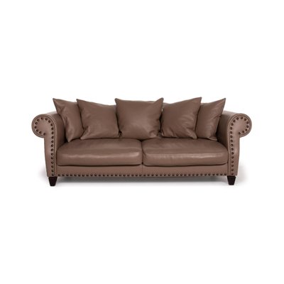 Chester Chic Roche Bobois Brown Leather Sofa For At Pamono Chester Chic Roche Bobois Brown Leather, Chester Leather Sofa