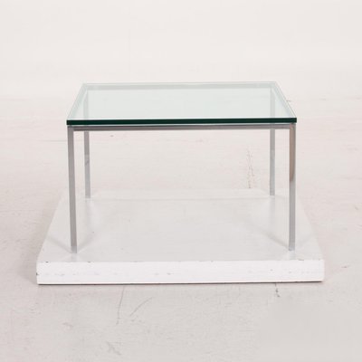 K60 Glass Metal Coffee Table By Ronald Schmitt For Sale At Pamono