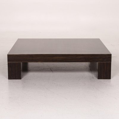 Brown Wooden High Gloss Coffee Table, White Gloss Side Table With Storage