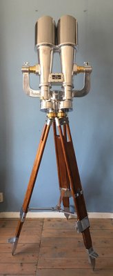 Japanese Big Eye 20 x 120 Naval Binoculars from Nikon, 1950s for