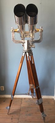 Japanese Big Eye 20 x 120 Naval Binoculars from Nikon, 1950s for