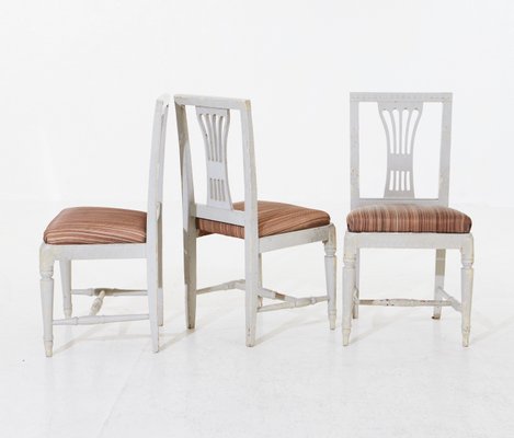 Gustavian Style Dining Chairs Set Of 6, Gustavian Style Dining Chairs Uk