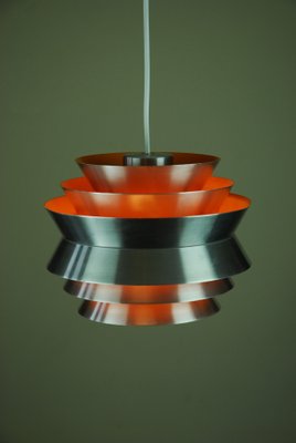 Vintage Swedish Trava Pendant Lamp by Sigurd Lindkvist aka Carl