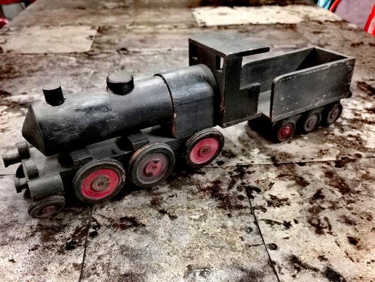 Vintage Toy Train 1940s