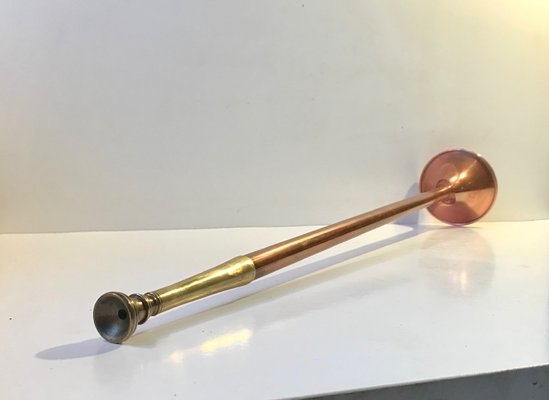 Vintage Copper and Brass Nautical Horn, 1960s for sale at Pamono