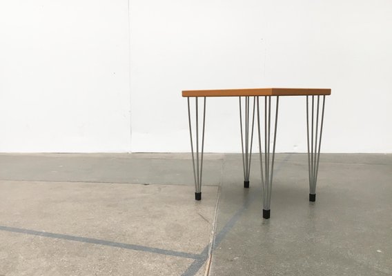 Vintage Danish Pin Leg Side Table from Pin Age for sale at