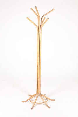 Danish Bamboo Coat Stand, 1950s for sale at Pamono
