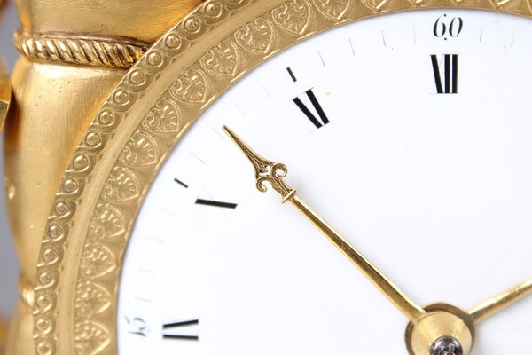 Orologio da camino Impero, Francia, inizio XIX secolo in vendita su Pamono