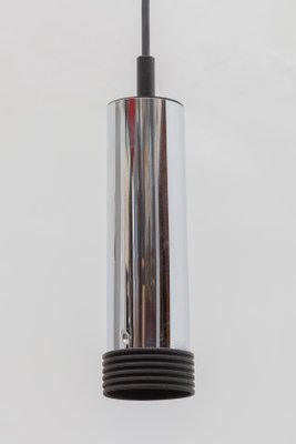 Chrome cylinder pendant lights deals