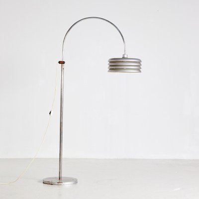 Silver Floor Lamp By Tamás Borsfay For At Pamono Silver Floor Lamp By Tamás Borsfay For, Modern Silver Floor Lamp
