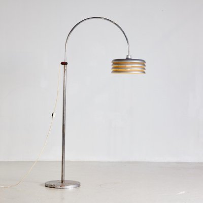 Silver Floor Lamp By Tamás Borsfay For, Silver Multi Light Floor Lamps