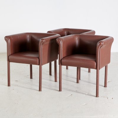 Leather Armchair By Antonio Citterio, Leather Armchair Dining Chair