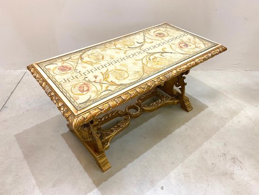 Antique Style Giltwood Coffee Table, Coffee Tables Antique Style