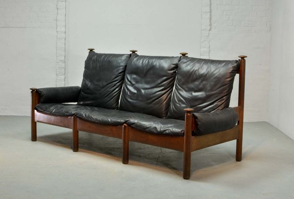 Black leather 2024 suites for sale