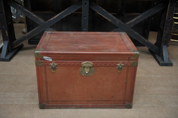 Stenciled Monogram Steamer Trunk from Louis Vuitton, 1920s for sale at  Pamono