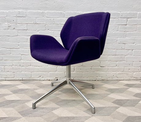 Vintage Purple Swivel Kruze Chair From, Lilac Swivel Desk Chair