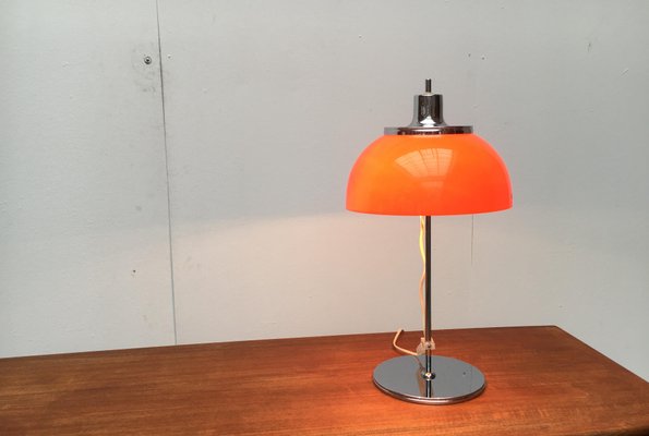 Vintage Space Age Italian Faro Table Lamp from Guzzini, 1970s for
