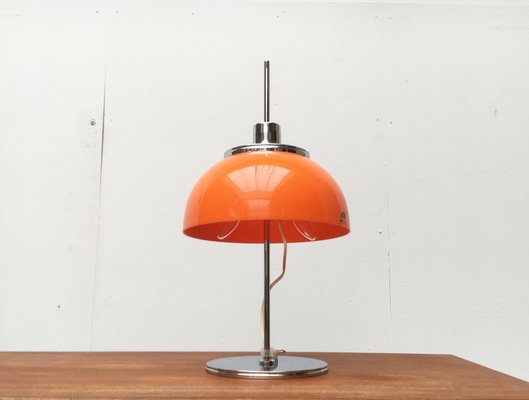 伊70s vintage lamp made in Italy イタリア レトロ Vintage Space Age Italian Faro Table Lamp from Guzzini, 1970s for