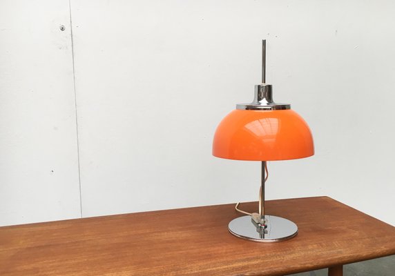 Vintage Space Age Italian Faro Table Lamp from Guzzini, 1970s for